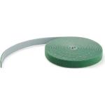 StarTech.com HKLP25GN Hook-and-Loop Roll Cut-to-Size Reusable Cable Ties - 7.6m (25ft) - Green Bulk Industrial Wire Fastener Tape / Adjustable Fabric Wraps Green / Reusable Self Gripping Cable Management Straps