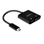 StarTech.com CDP2DP14UCPB USB-C to DisplayPort Adapter 8K 30Hz - HBR3 - Power Delivery DP 1.4 - USB-C to DP