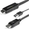 StarTech.com HD2DPMM2M 4K 30Hz - Active HDMI to DisplayPort Cable - 2m (6ft) - Black HDMI to DisplayPort Cable 4K 30Hz - Active HDMI 1.4 to DP 1.2 Adapter Converter Cable with Audio - USB Powered - Mac & Windows - HDMI Laptop to DP Monitor StarTech.com HD2DPMM2M 4K 30Hz - Active HDMI to DisplayPort Cable - 2m (6ft) - Black HDMI to DisplayPort Cable 4K 30Hz - Active HDMI 1.4 to DP 1.2 Adapter Converter Cable with Audio - USB Powered - Mac & Windows - HDMI Laptop to DP Monitor