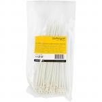 StarTech.com CBMZTS10N8 50lb Tensile Strength - UL Listed Cable Ties - 20cm (8in) - 100 Pack Nylon 66 - Self Locking - Mounting Hole - 4mm Wide - 52mm Bundle Diameter