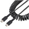 StarTech.com R2CCC-50C-USB-CABLE USB 2.0 - 480Mbps USB-C Cable - 50cm - Black Coiled - Heavy Duty - Fast Charge - Sync - USB 2.0 - Rugged Aramid Fiber - Durable Male to Male - USB-C StarTech.com R2CCC-50C-USB-CABLE USB 2.0 - 480Mbps USB-C Cable - 50cm - Black Coiled - Heavy Duty - Fast Charge - Sync - USB 2.0 - Rugged Aramid Fiber - Durable Male to Male - USB-C