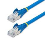 StarTech.com NLBL-5M-CAT6A-PATCH Cat6A - 10Gbps Ethernet Cable - 5m - Blue LSZH - Shielded