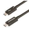 StarTech.com TBLT4MM50CM 40Gbps - 100W Thunderbolt 4 Cable - 50cm 40Gbps - 100W - 1.6ft StarTech.com TBLT4MM50CM 40Gbps - 100W Thunderbolt 4 Cable - 50cm 40Gbps - 100W - 1.6ft