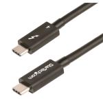 StarTech.com TBLT4MM50CM 40Gbps - 100W Thunderbolt 4 Cable - 50cm 40Gbps - 100W - 1.6ft