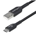 StarTech.com USB2AC2MNC USB 2.0 - 480Mbps USB-A to USB-C Cable - 2m - Black Charging