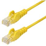 StarTech.com N6PAT15MYLS 15m Yellow Slim CAT6 Ethernet Cable