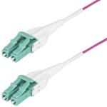 StarTech.com OM4RLCLC5M 5m LC/UPC OM4 Fiber Cable OFNR Riser