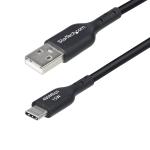 StarTech.com USB2AC15CMBK 15cm USB-A to USB-C Charging Cable