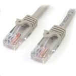 StarTech 45PAT1MGR Snagless UTP Cat5e Patch Cable - 1m - Grey