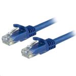 StarTech.com N6PATC3MBL Cat6 - 10GbE - 100W PoE++ Ethernet Cable - 3m - Blue Gigabit Ethernet Wire / 650MHz 100W PoE++ RJ45 UTP Category 6 Network / Patch Cord Snagless with Strain Relief Fluke Tested UL / TIA Certified - Male to Male