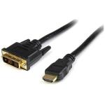 StarTech.com HDDVIMM50CM 1920x1200 HDMI to DVI-D Cable - 50cm - Black HDMI to DVI-D Cable - Male to Male - Bidirectional HDMI to DVI or DVI to HDMI