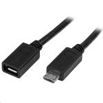 StarTech.com USBUBEXT50CM USB 2.0 - 480Mbps Micro USB Extension Cable - 50cm Micro USB - M/F