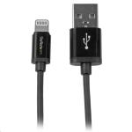 StarTech.com USBLT1MB USB 2.0 - 480Mbps USB-A to Lightning Cable - 1m - Black 8-pin Lightning to USB - MFi Certified