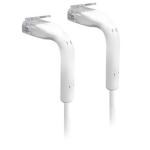 Ubiquiti UniFi Cat6 Bendable Patch Cable - 22cm - White