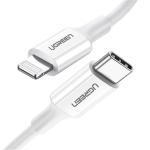 UGREEN UG-10493 USB 2.0 Lightning to USB-C Cable - White