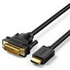 UGREEN HDMI to DVI Cable - 1m 24+1 UGREEN HDMI to DVI Cable - 1m 24+1
