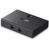UGREEN UG-30345 USB Sharing Switch USB 2.0 Peripheral Switcher Adapter Box 2 Computer Share 1 USB Device Hub for Printer Scanner with 2 Pack USB 2.0 Male Cable UGREEN UG-30345 USB Sharing Switch USB 2.0 Peripheral Switcher Adapter Box 2 Computer Share 1 USB Device Hub for Printer Scanner with 2 Pack USB 2.0 Male Cable