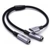 UGREEN 30732 USB-C to 3.5mm Audio Splitter Cable Stereo - Splitter UGREEN 30732 USB-C to 3.5mm Audio Splitter Cable Stereo - Splitter