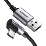 UGREEN UG-50941 USB-A to USB-C Cable - 1m - Angled