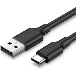 UGREEN UG-60116 USB-A 2.0 to USB-C Cable Nickel Plating 1m (Black) 3A