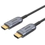 Unitek C11033DGY 50M Ultrapro HDMI2.1 Active  Optical Cable - Color: Space Grey + Black