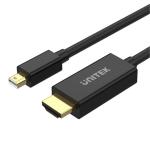 Unitek V1152A 2M Mini DisplayPort Male to  to HDMI Male Adapter Cable. Supports 4K 30Hz