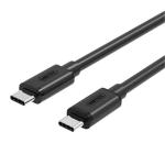 Unitek Y-C477BK USB 3.0 USB-C Cable - 1m - Black OD 4.0mm - Nickel Plated - Box Packaging