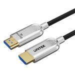 Unitek C11092A-10M HDMI 4K Fibre Optic 2.0 Cable Cable - 24K Gold-plated Connectors - 10m