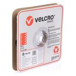 Velcro VEL20018 Cable Management Tie - 20cm - Black - 100 Pack One-Wrap - Pre-Sized - Integrated Hook & Loop - Reusable - Adjustable - 25mm Width