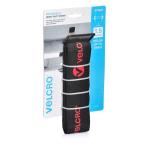 Velcro VEL21115 Cable Management Strap - 1.5m - Black Heavy duty - Holds up to 100kg - Secure Load in Transit - Easy Pass-Through Strap - 50mm Width