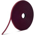 Velcro VEL30994  ONE-WRAP 12.5mm Continuous   22.8m Fire Retardant Cable Roll. Custom Cut toLength.Self-Engaging Reusable & Infinitely Adjustable. Easy Cable Management. Cranberry Colour