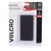 Velcro VEL25554 Cable Management Tape - 10cm - Black - Pair Heavy Duty - Superior holding power up to 3kg - Mess-Free Alternative to Nails / Screws / Epoxy - 50mm Width Velcro VEL25554 Cable Management Tape - 10cm - Black - Pair Heavy Duty - Superior holding power up to 3kg - Mess-Free Alternative to Nails / Screws / Epoxy - 50mm Width