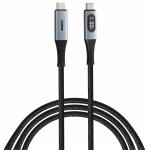 Verbatim 31848 100W USB-C Cable - 1.2m - Black Sync and charge - Display support