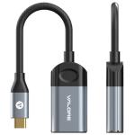 Valore AV09 USB-C to HDMI Female Adapter -20cm Durable nylon Braided, Thoughtful and Durable Design, Plug and play  USB-C to HDMI Adaptor,