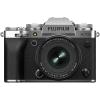 Fujifilm X-T5 Mirrorless Camera Kit with XF 16-50mm f/2.8-4.8 Lens - Silver - 40MP APS-C X-Trans CMOS 5 HR BSI Sensor - 4K 120p - 6.2K 30p - FHD 240p 10-Bit Video - 7-Stop In-Body Image Stabilization Fujifilm X-T5 Mirrorless Camera Kit with XF 16-50mm f/2.8-4.8 Lens - Silver - 40MP APS-C X-Trans CMOS 5 HR BSI Sensor - 4K 120p - 6.2K 30p - FHD 240p 10-Bit Video - 7-Stop In-Body Image Stabilization