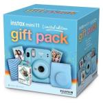 FujiFilm Instax Mini 11 Instant Camera Sky Blue Ltd Ed Gift Pack (2022 Xmas New Version)