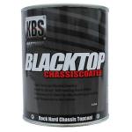 KBS 8402 Blacktop Permanent UV Top Coat Satin Black 1 Litre