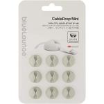 BlueLounge CDM-WH CableDrop Mini, White - Cable Management System for All Cables up to 5/16-inch PACK OF 9