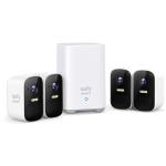 Eufy eufyCam 2C Pro Wire-Free Security Camera Kit - 4 Pack, 2K, Spotlight, Color NightVision, Up to 6 Months Battery Life, Local Storage, No Monthly Fee