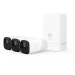 Eufy eufyCam 2 Pro Wire-Free Security Camera Kit - 3 Pack, 2K, Up to 365 Day Battery Life, Local Storage, No Monthly Fee