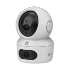 EZVIZ H7C  10MP Indoor WiFi Camera with Dual Lens Motorized Pan/Tilt 360 Degree Coverage.ColourNightVision. AI Human/Vehicle Detection. Auto Tracking. 2-Way Talk. Active Defence. Supports H.265. MiscroSD.