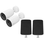 EZVIZ CB3 3MP/2K Outdoor Wire-Free Smart Battery Camera with Solar Panel - 2 Pack 1 x CB3 -2PK - 2 x CMT-SOLAR-C
