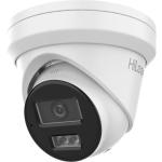 HiLook IPC-T282H-MU (2.8mm) 8MP/4K Outdoor Turret POE Camera with Built-in Mic - White