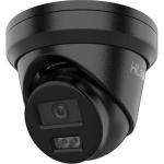 HiLook IPC-T262H-MU (2.8mm) 6MP/3K+ Outdoor Turret POE Camera with Built-in Mic - Black