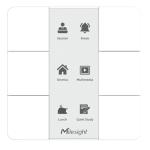 Milesight WS136-915M LoRaWAN AS923 IoT 6 Button Smart Scene Panel