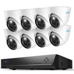 Reolink RLK16-1200D8-A 12MP/4K+ 16 Channel NVR Surveillance System with 4TB HDD Includes 8x D1200 Turret Cameras