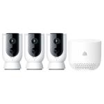 TP-Link Kasa KC300S3 Smart Wire-Free Camera System - 3 Pack