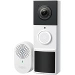 TP-Link Tapo D210 3M/2K Outdoor Wire-Free Battery Video Doorbell with Chime 6400 mAh Built-in Rechargeable Lithium-ion Battery / Head-to-Toe 160° FOV / AI Detection