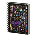 Impact Merch Minecraft Mobbery A5 Notebook
