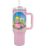 Impact Merch IMSMPCS Super Mario Princess Peach Travel Cup (with Straw)